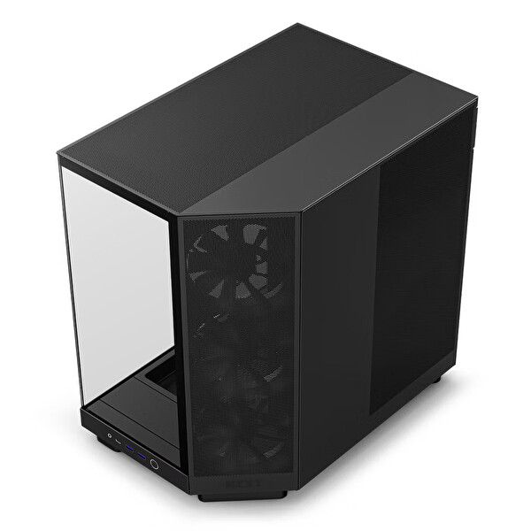 Nzxt H Series H6 Flow 3x120MM (ATX Micro-ATX Mini-ITX) CC-H61FB-01 Siyah ATX Oyuncu Kasası