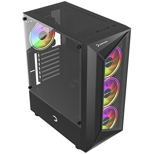 Gamepower Eclipse 4*120MM A-RGB Fan 500W 80+ Bronze ATX Gaming Kasa