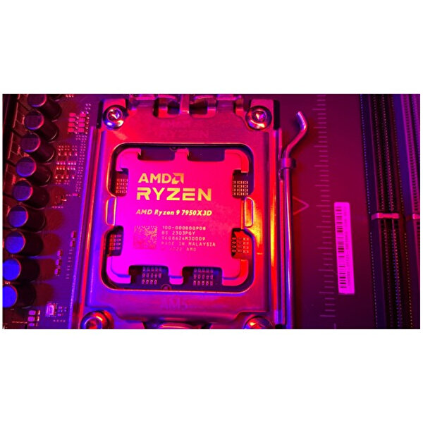 AMD AMD Ryzen 9 7950X3D CPU AM5 Box İşlemci