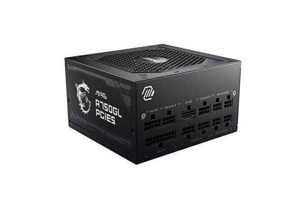 MSI PSU MAG A750GL PCIe5 750W 80+ Gold Full Modular Power Supply