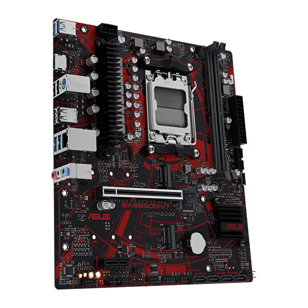 Asus EX-B650M-V7 AMD Soket AM5 DDR5 8000MHz Micro-ATX Anakart