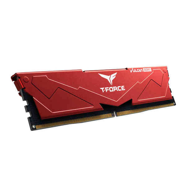Team T-Force Vulcan FLRD516G6000HC38A01 16 GB (1x16 GB) 6000 MHz DDR5 CL38 Kırmızı Gaming RAM