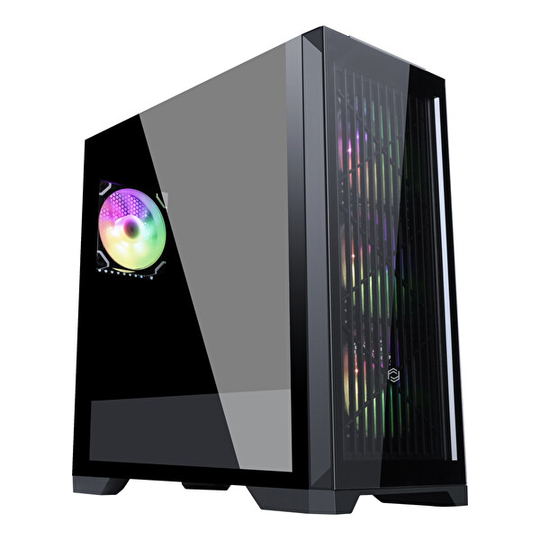 Frisby FC-9455G Vetro 850W 80+ Bronze 4x120MM RGB Fan Temperli Cam USB 3.0 ATX Mid-Tower Gaming Kasa