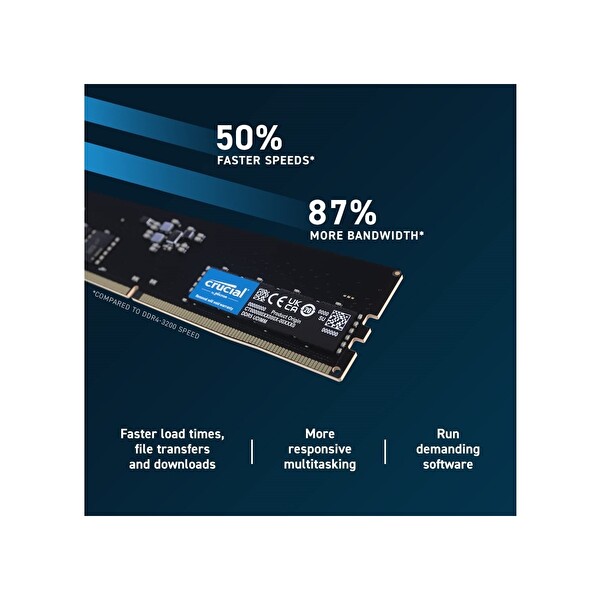 Crucial CT8G48C40U 8 GB DDR5 4800 MHz CL40 RAM