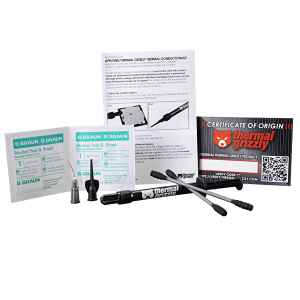 Thermal Grizzly Conductonaut TG-C-005-R Likit Metal 5G 73W Yüksek Performanslı Termal Macun