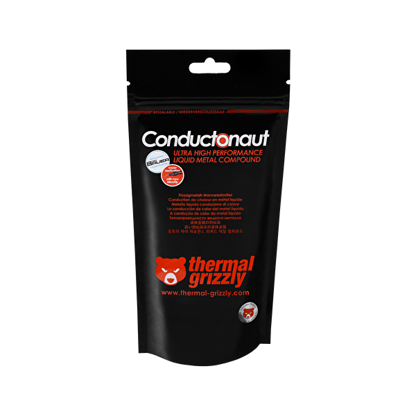 Thermal Grizzly Conductonaut TG-C-005-R Likit Metal 5G 73W Yüksek Performanslı Termal Macun