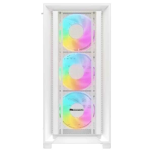 Rampage Voyager 750W 80+ Bronze Beyaz 4*RGB Auto Fan ATX Mid-T Gaming Oyuncu Kasası