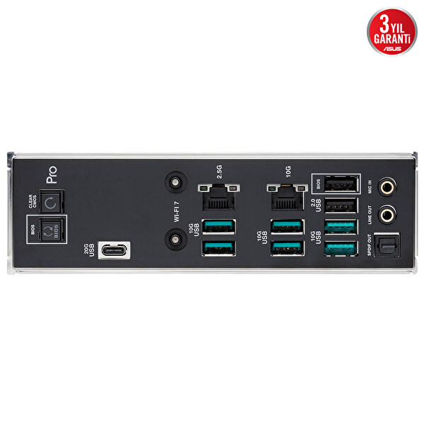 Asus PRO WS TRX50-SAGE WIFI AMD TRX50 Soket 8000Mhz sTR5 DDR5 3xM.2 Anakart