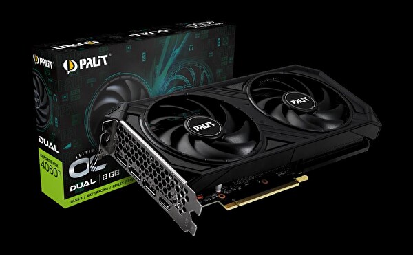 Palit GeForce RTX 4060Ti Dual 8 GB 128 Bit GDDR6 Ekran Kartı