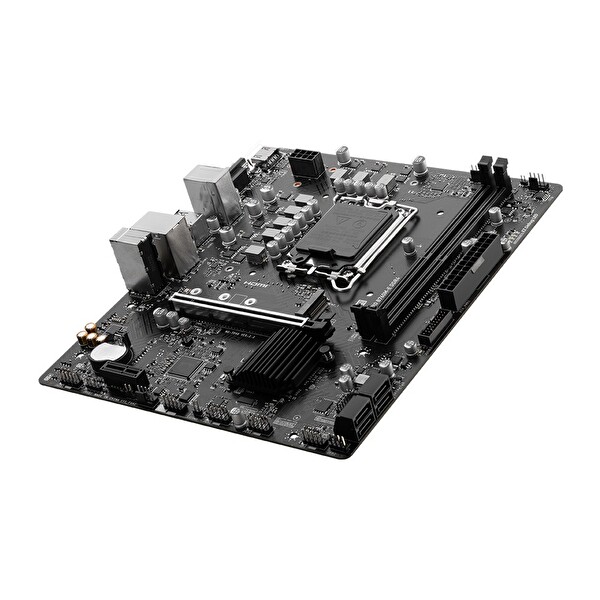 MSI Pro B760M-E DDR4 Intel B760 Soket 1700 DDR4 4800(OC)MHz mATX Gaming Anakart