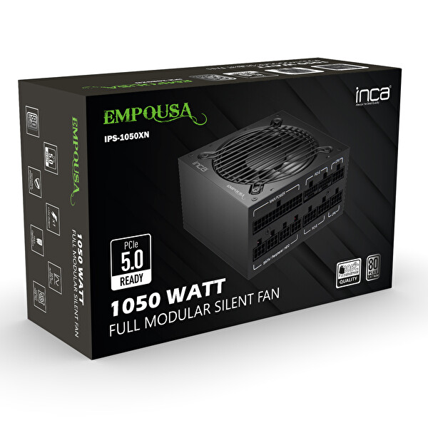 Inca IPS-1050XN 80 Plus Platinum Tam Modüler 1050W Güç Kaynağı