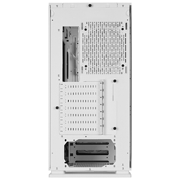 Rampage VANGUARD V2 Beyaz Mesh Easy Temperli Cam Type-C USB3.0 4*RGB Fan Hub E-ATX Big-T Gaming Kasa