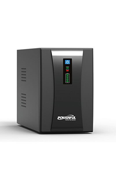 Powerful SLE-2000 2000VA Line Interactive UPS Kesintisiz Güç Kaynağı