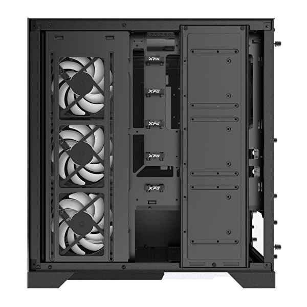 XPG Invader X Black 5x ARGB Fan USB 3.2 Type-C Riser Gpu Holder ATX Gaming Kasa