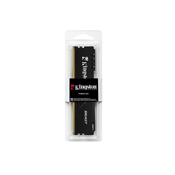 Kingston Beast KF436C18BB/16TR 16 GB (1x16 GB) DDR4 3600 MHZ Siyah CL18 PC RAM