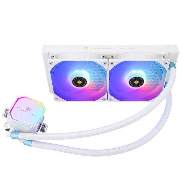 Thermalright Frozen Prism 240 ARGB 240mm Intel-AMD Uyumlu Beyaz Sıvı İşlemci Soğutucu