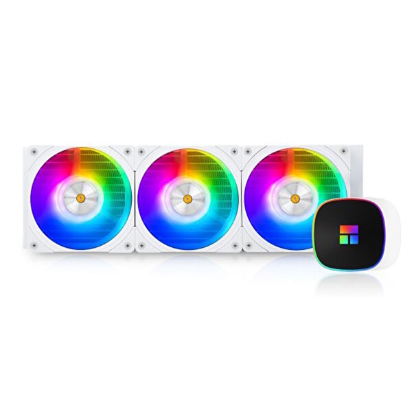 Thermalright Frozen Horizon 360 ARGB 360 MM Intel-AMD Uyumlu Beyaz Sıvı İşlemci Soğutucu