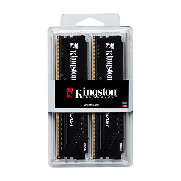 Kingston Beast Expo 64GB DDR5 5600MHz CL36 (2x32GB) KF556C36BBEK2-64TR Masaüstü RAM
