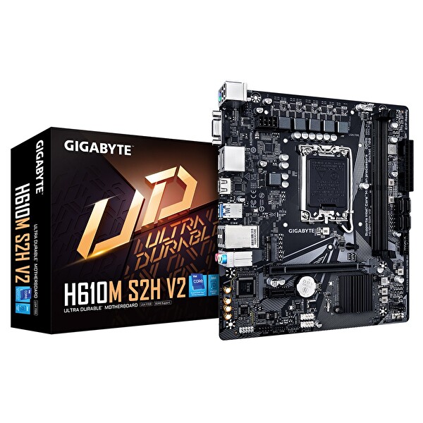Gigabyte H610M S2H V2 DDR5 1700P Micro ATX Anakart