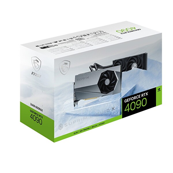 MSI GeForce RTX 4090 SUPRIM LIQUID X 24G GDDR6X 384Bit DLSS 3