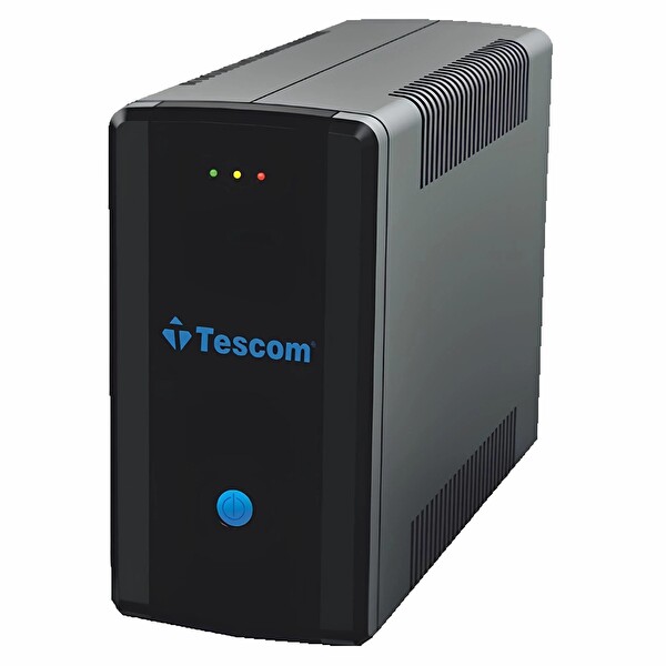 Tescom LEO+ 650 VA (1x12V 7AH Akü) Line Interactive 5/10 dk UPS