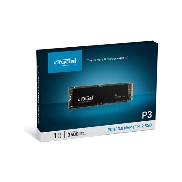 Crucial P3 CT1000P3SSD8 1 TB 3500-3000 MB/s PCI-Express M.2 SSD