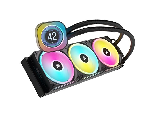 Corsair iCUE LINK H150i LCD RGB AIO CW-9061008-WW 360 MM Sıvı İşlemci Soğutucu