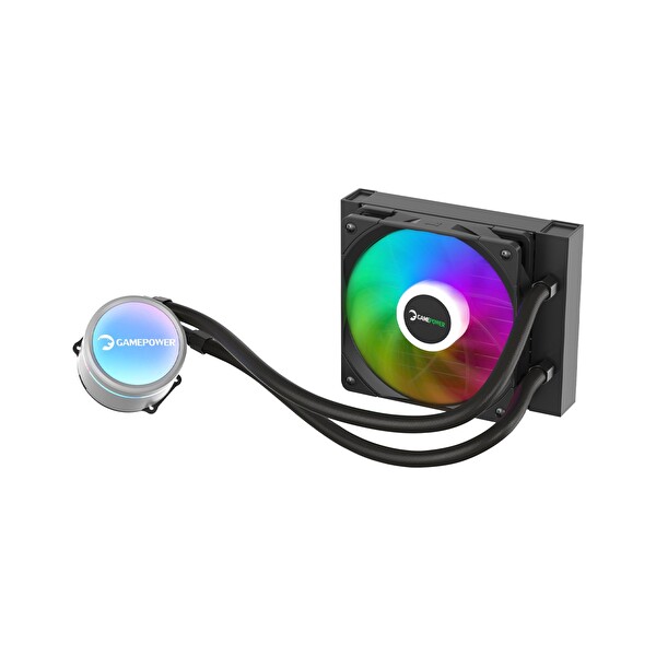 Gamepower Skadi V2 120 Argb 120 MM Sıvı Işlemci Soğutucu AM5 ve LGA1700 Uyumlu