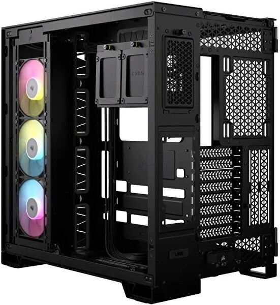 Corsair iCUE LINK 6500X RGB Tempered Glass Siyah USB 3.2 ATX Mid Tower Kasa (CC-9011269-WW)