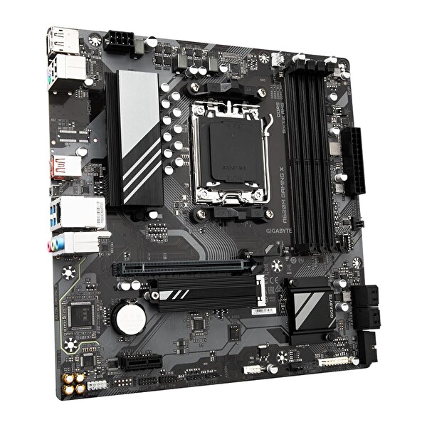 Gigabyte A620M GAMING X 1.0 A620 DDR5 (Vga Yok) GLan mATX HDMI DP TYP-C M2 AM5 AMD Anakart