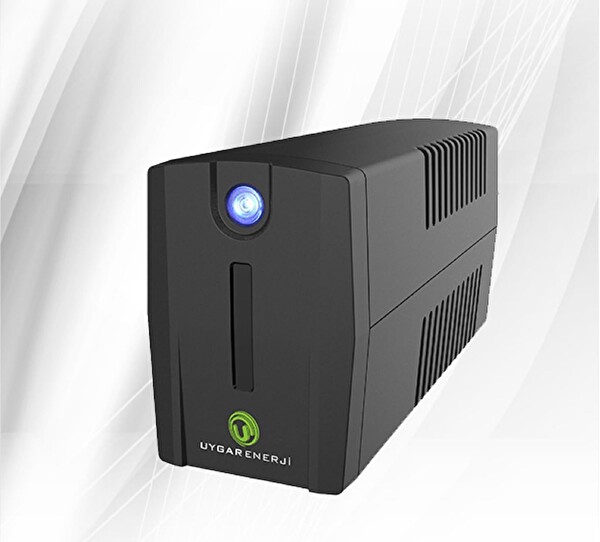 Uygar Enerji TUNA 650 VA LINE INTERACTIVE Yeni Nesil Akü Kesintisiz Güç Kaynağı UPS (1x12V7Ah)