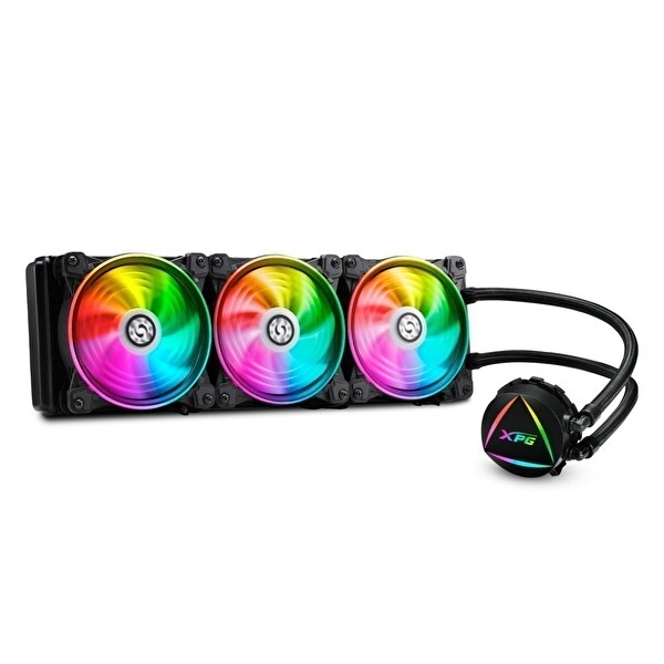 Adata Fan Sıvı Soğutucu AMD Intel Argb Xpg Levante X 360 Black LEVANTEX360-BKCWW
