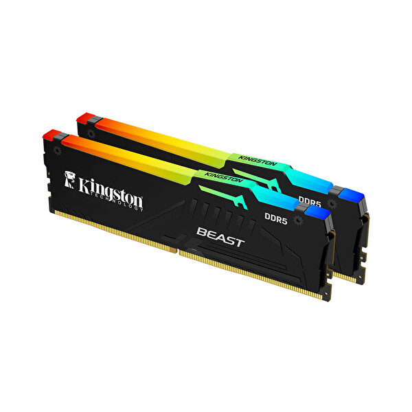 Kingston Beast RGB Expo KF556C36BBEAK2-32TR 32 GB (2X16) 5600 MHz CL36 DDR5 Masaüstü RAM
