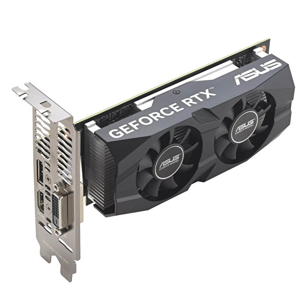 Asus GeForce RTX 3050 OC RTX3050-O6G-LP-BRK NVIDIA 6GB GDDR6 96Bit DX12 Gaming (Oyuncu) Ekran Kartı