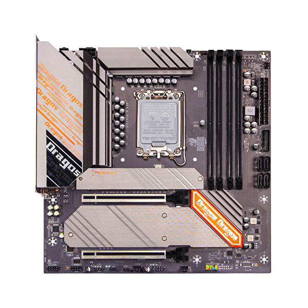 Dragos Dragmode B760M D4Pro Sata M2 DDR4 4000 MHz Usb3.2 Type C DP HDMI Ses 2.5GbE Lan 1700P ATX Anakart
