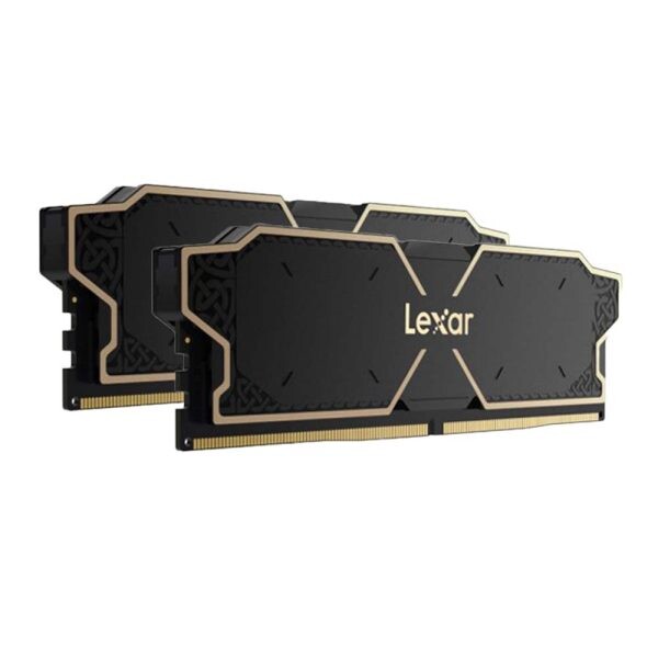 Lexar LD5U16G60C38LG-RGD Thor OC 32 GB (2x16 GB) 6000 MHz DDR5 CL38 Intel XMP 3.0 / AMD EXPO Heatsink Siyah RRAM