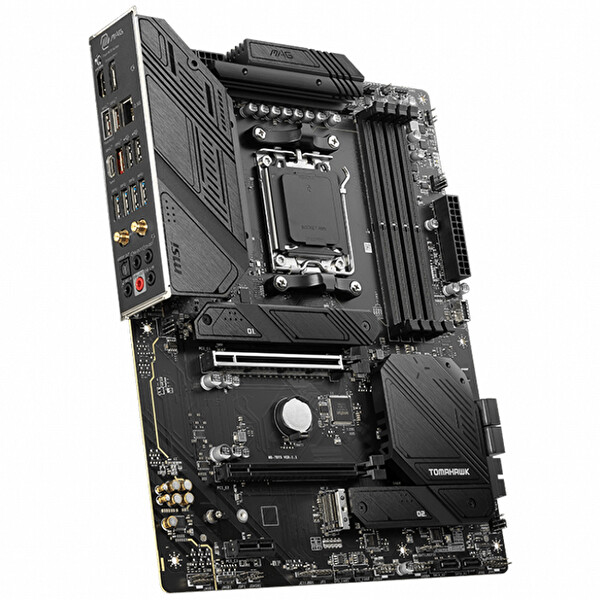MSI MAG B650 Tomahawk Wi-Fi AMD B650 Soket AM5 DDR5 6600(OC)MHz ATX Gaming Oyuncu Anakart