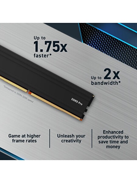 Crucial Pro CP16G56C46U5 16 GB 5600 MHz DDR5 RAM