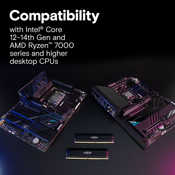 Crucial Pro CP2K16G60C36U5B 32 GB (2x16 GB) OC DDR5 6000 MHz RAM