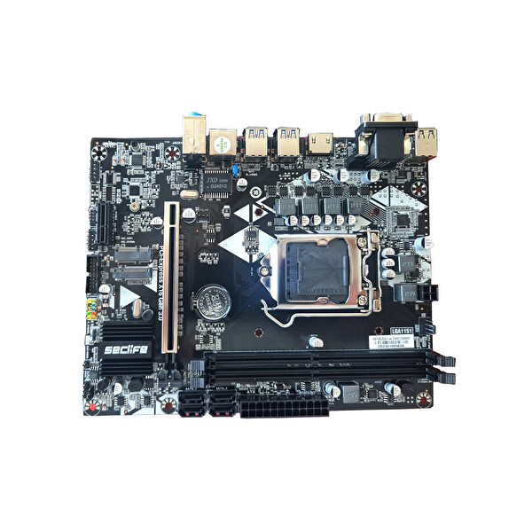 OEM H310C USB 3.1 VGA Ses Lan 1151P 6.7.8.9.Nesil M2 DDR4 Anakart