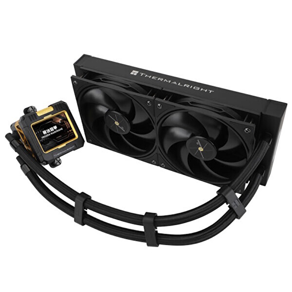 Thermalright Frozen Warframe 240 Black 240 MM Intel-AMD Uyumlu Siyah İşlemci Sıvı Soğutucu