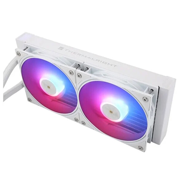 Thermalright Frozen Warframe 240 White ARGB 240 MM Intel-AMD Uyumlu Beyaz İşlemci Sıvı Soğutucu