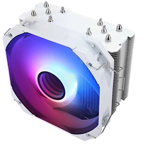 Thermalright Assassin King 120 Mini White ARGB V3 TL-D12W-S V3 5 x 6MM Isı Borulu Intel-AMD Uyumlu Beyaz Hava Soğutucu
