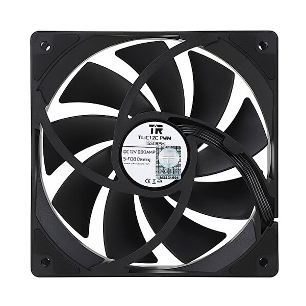 Thermalright TL-C12C 120MM Siyah Kasa Fanı