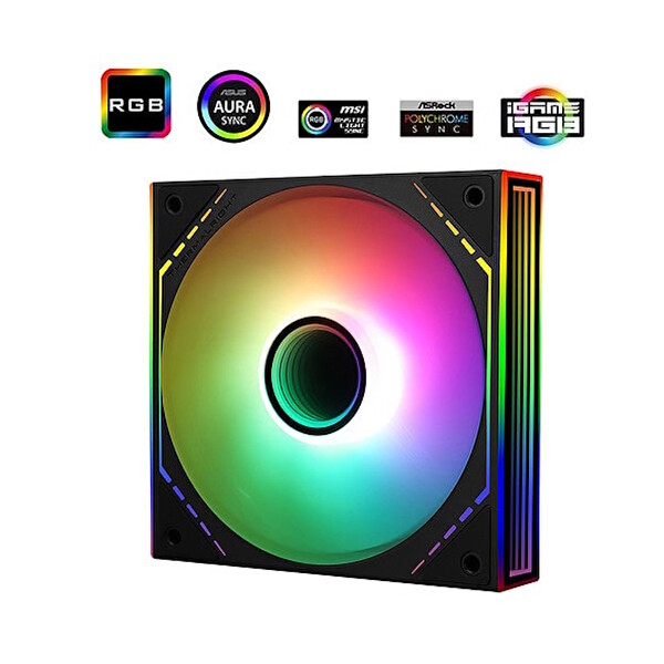 Thermalright TL-M12-S ARGB 120MM Siyah Kasa Fanı