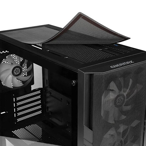 Enermax StarryFort SF70H ARGB Temperli Cam USB 3.0 Mid Tower mATX + MAXPRO III 700W Gaming Kasa