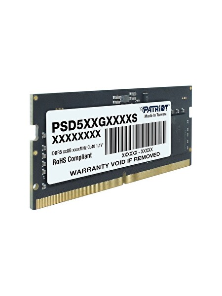 Patriot Signature 32 GB DDR5 4800 MHz CL40 SODIMM RAM
