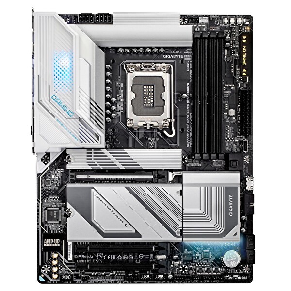 Gigabyte Z890 Gaming X Wifi7 Soket 1851 DDR5 9200 (OC) MHz ATX Gaming Oyuncu Anakart