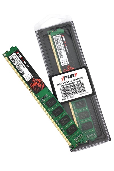 Fury E-Sport 8 GB 1600 MHz DDR3 CL11 Masaüstü RAM