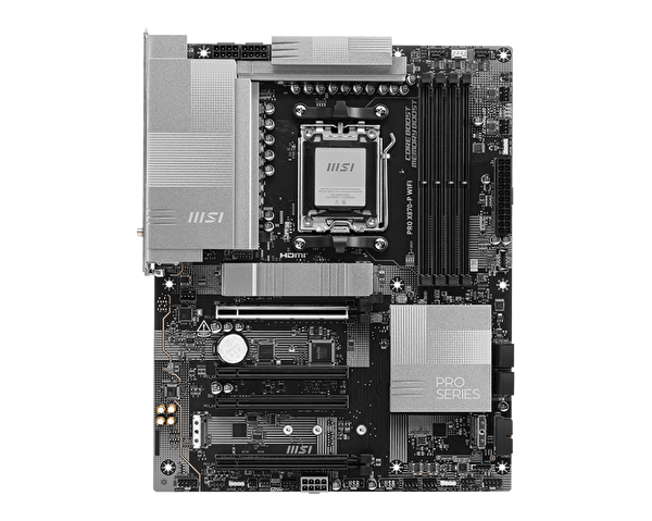 MSI Pro X870-P WiFi AMD X870 Soket AM5 DDR5 8200(OC) MHz ATX Gaming Anakart
